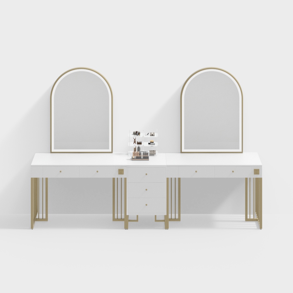 Tocador de salón de uñas