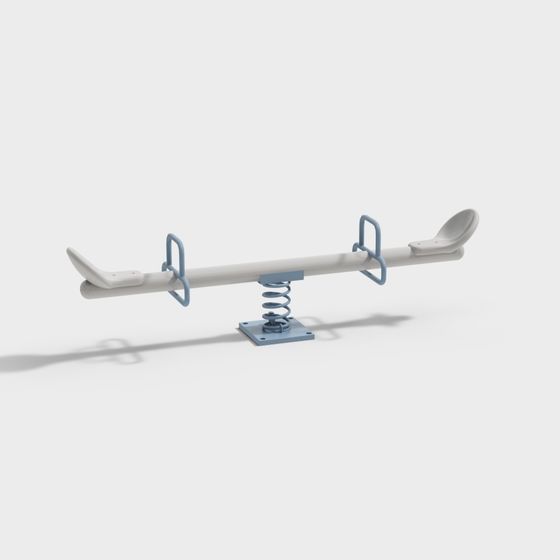 Playful Seesaw 3D model for Creative Projects