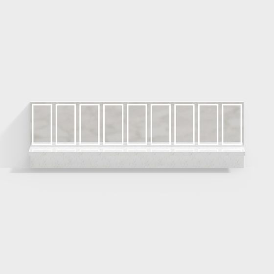 Table longue de maquillage de la salle de théâtre