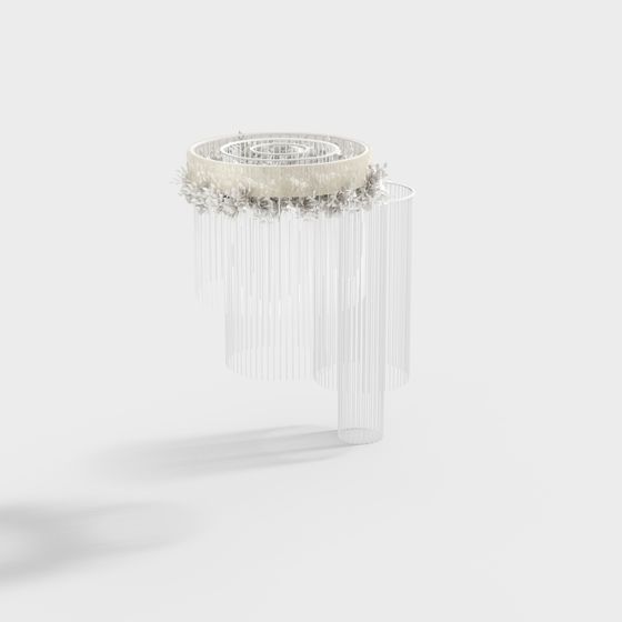 Floral Harmony 3D model