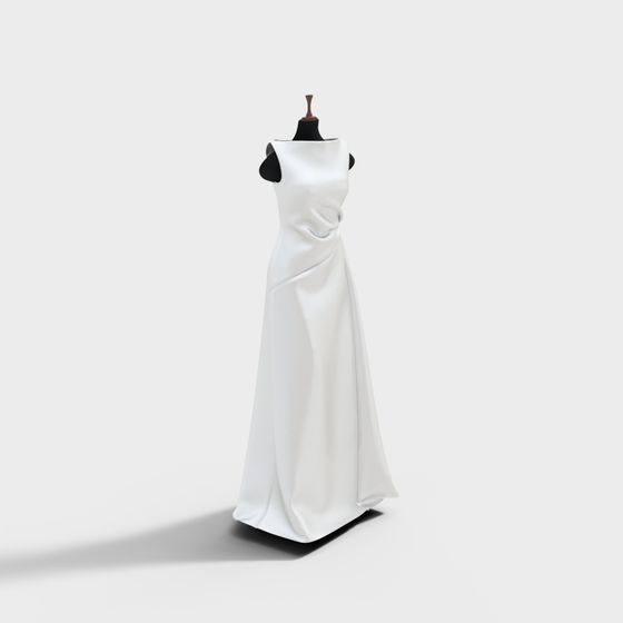 váy cưới trắng