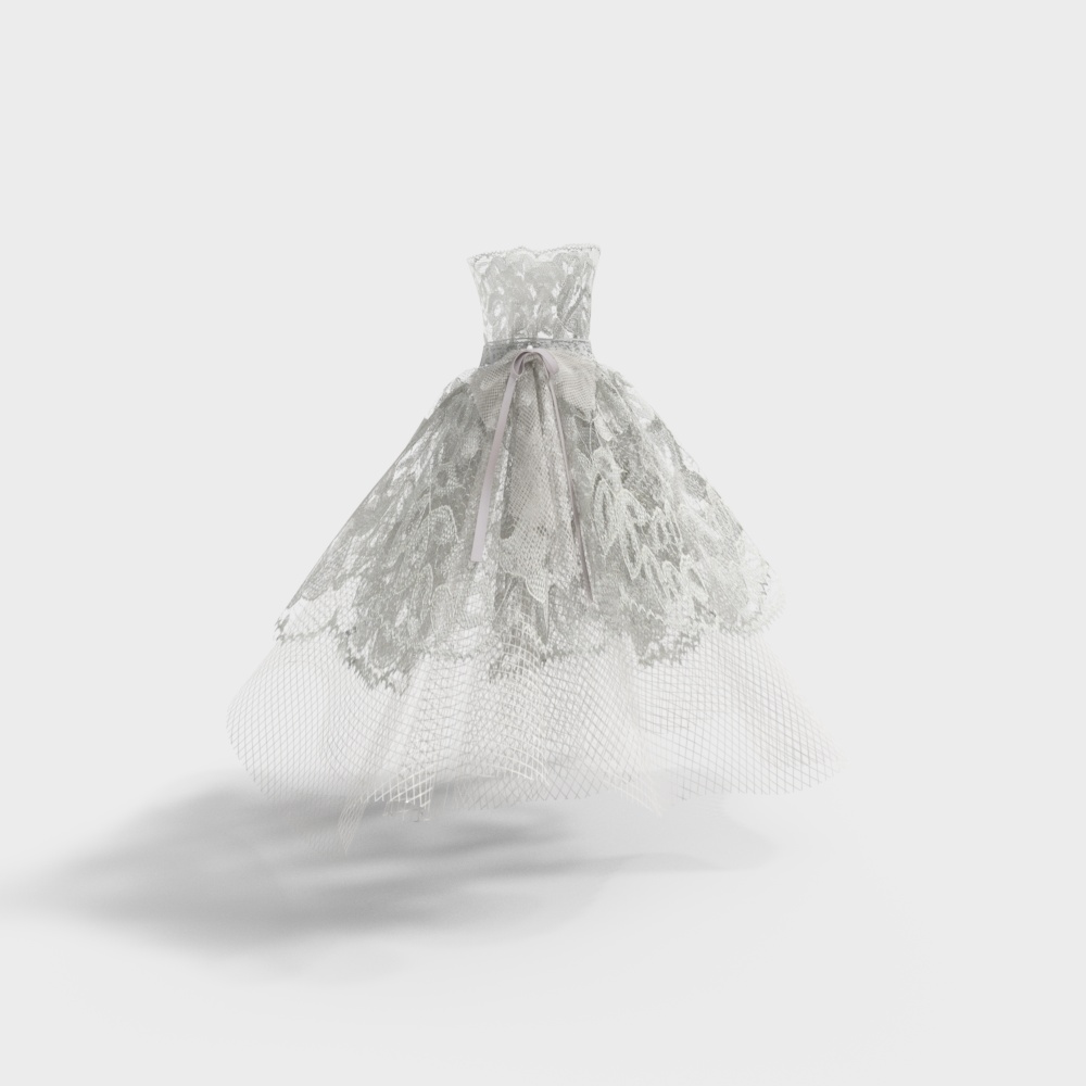 Váy cưới ngắn tối màu