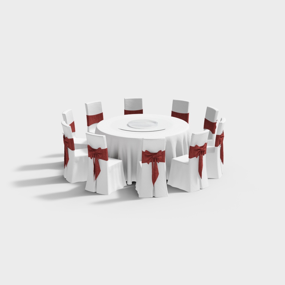 Tables et chaises esthétiques de mariage moderne intérieur