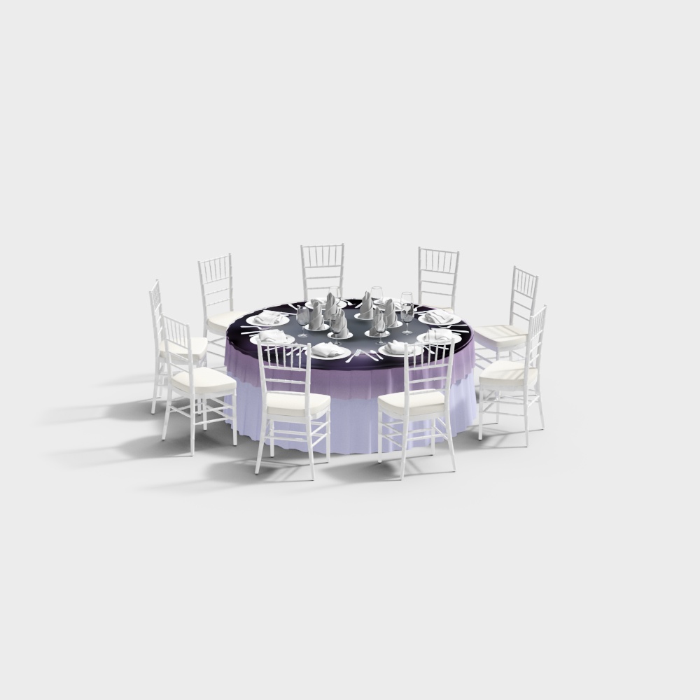 Hotel modern wedding luxury tables and chairs