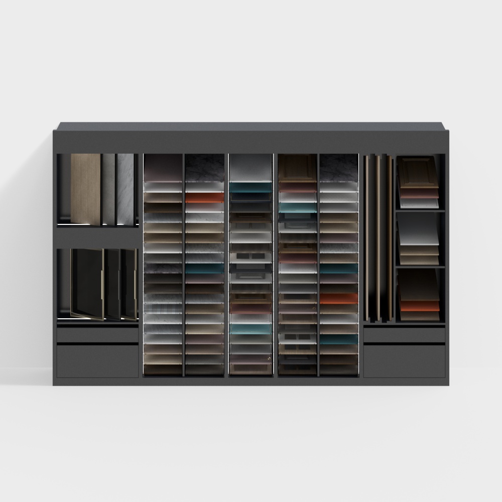 Panel display cabinet