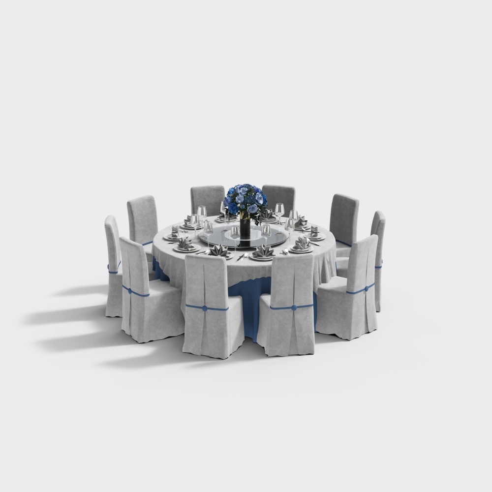 Tables et chaises exquises pour mariage