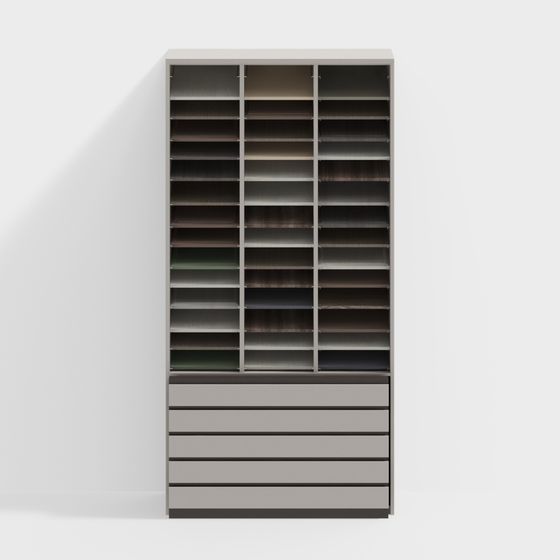 Urban Storage Cabinet 3D model