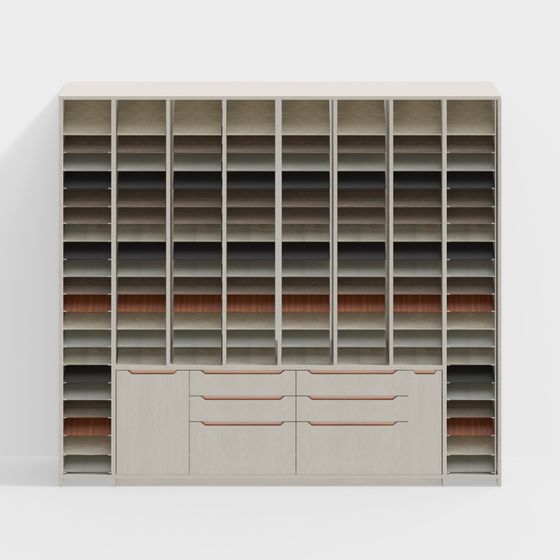 Urban Storage Cabinet 3D model