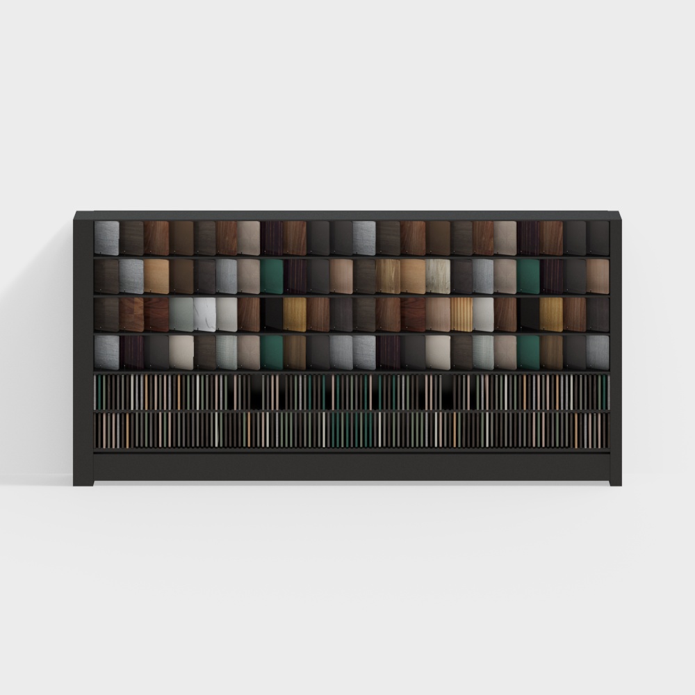 Vitrine à panneau d'affichage