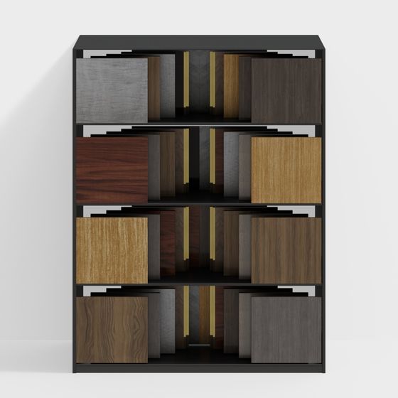 Urban Harmony 3D Model Bookshelf