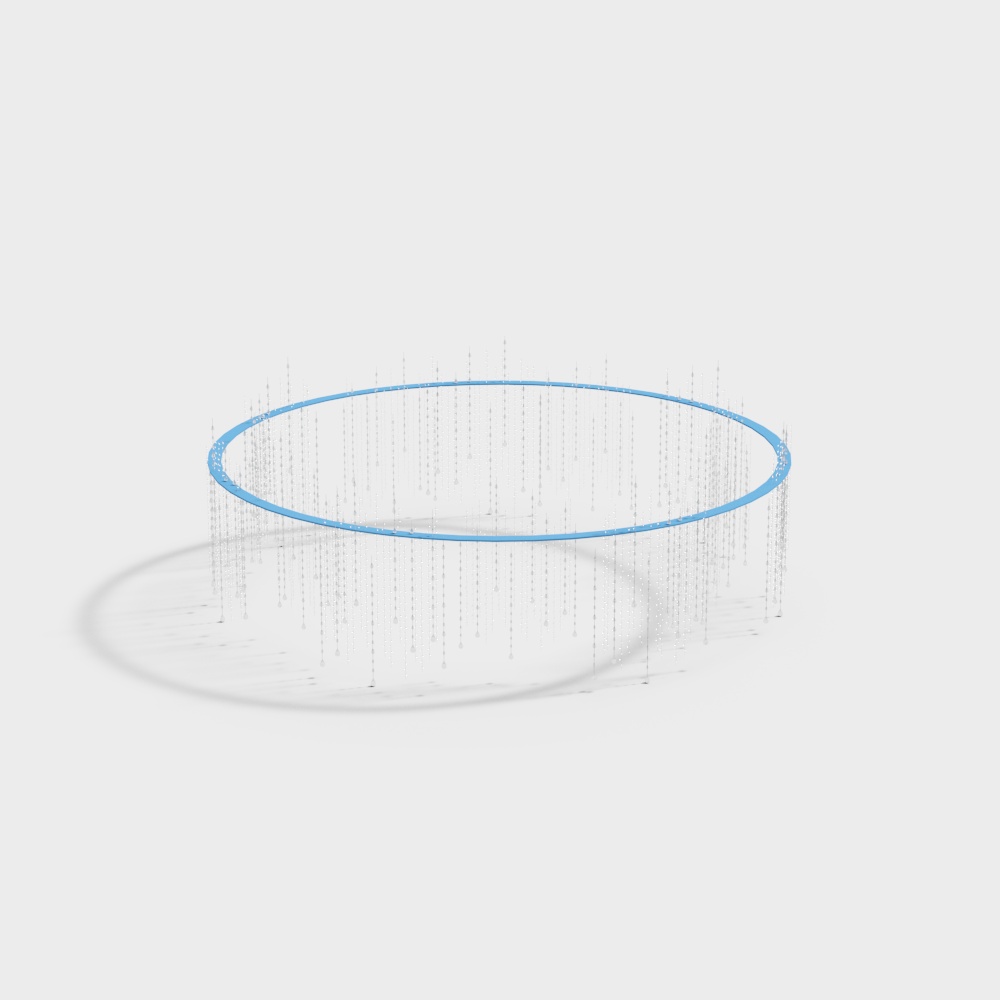 Interior modern wedding roof decoration