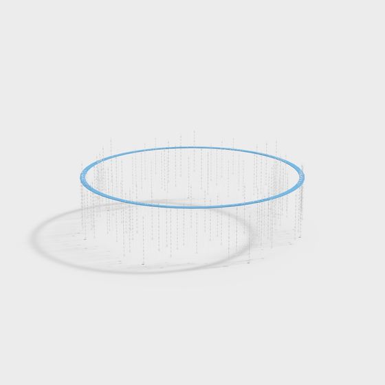 Matrix Ring 3D model - Low Poly Design