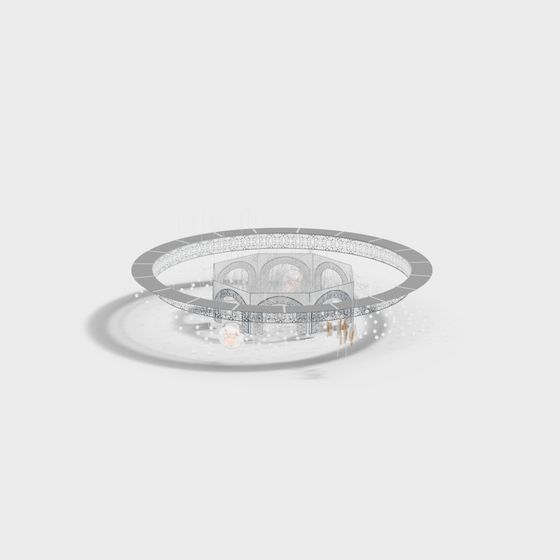 モダンウェディング天井装飾