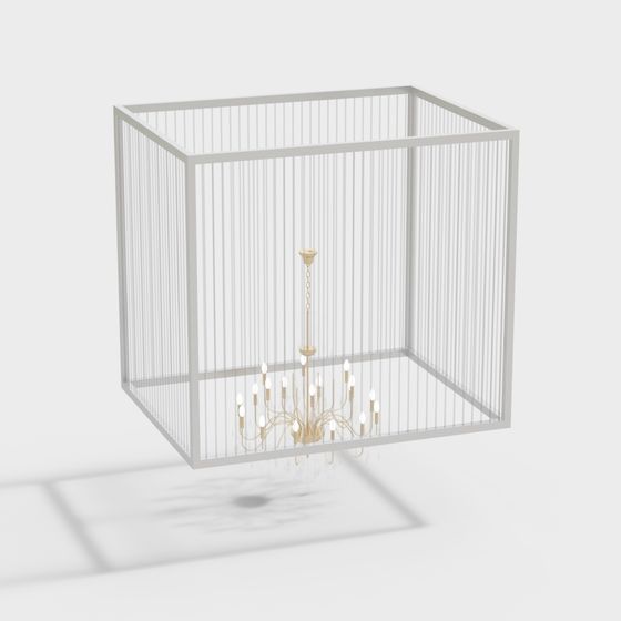 Cage of Light 3D model