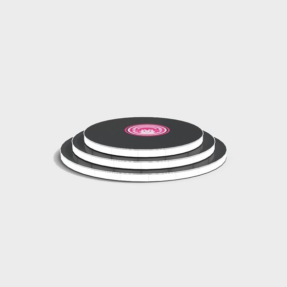 Unique Low-Poly 3D Model with Vibrant Colors