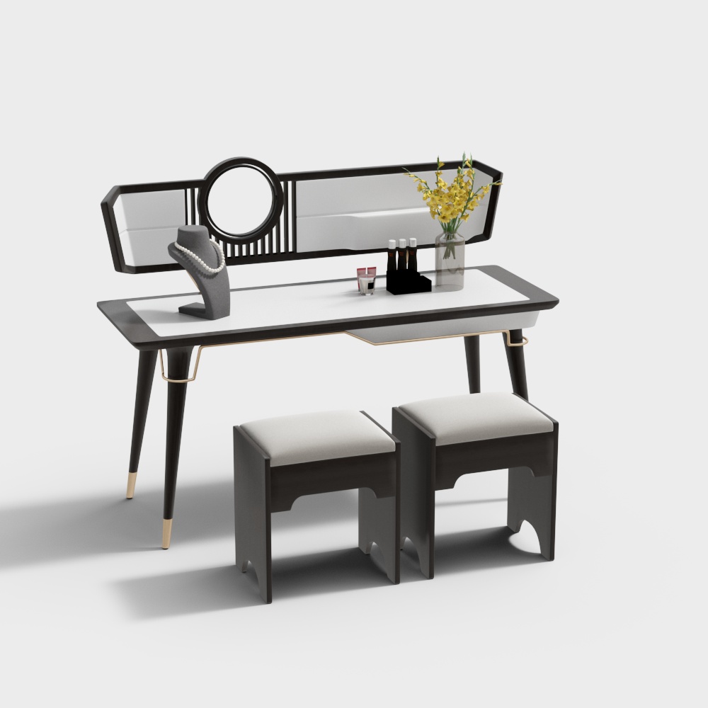 사진 스튜디오 화장대