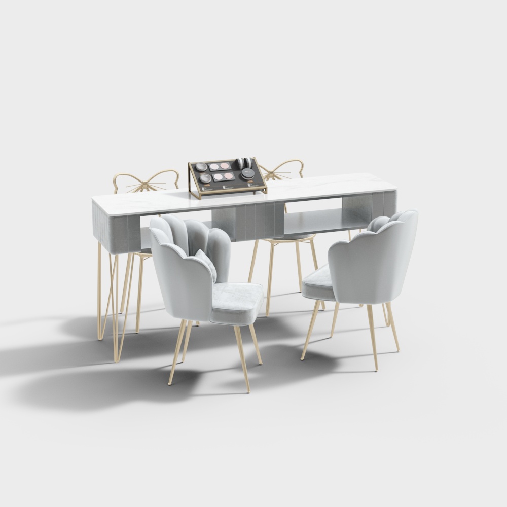 Modern dressing room dressing table