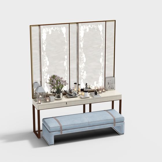 โต๊ะแต่งหน้าหลังเวทีงานแสดง