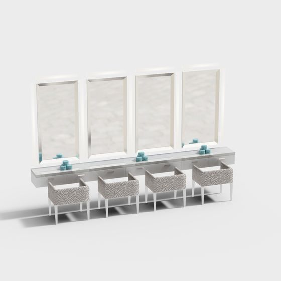 table de maquillage de théâtre