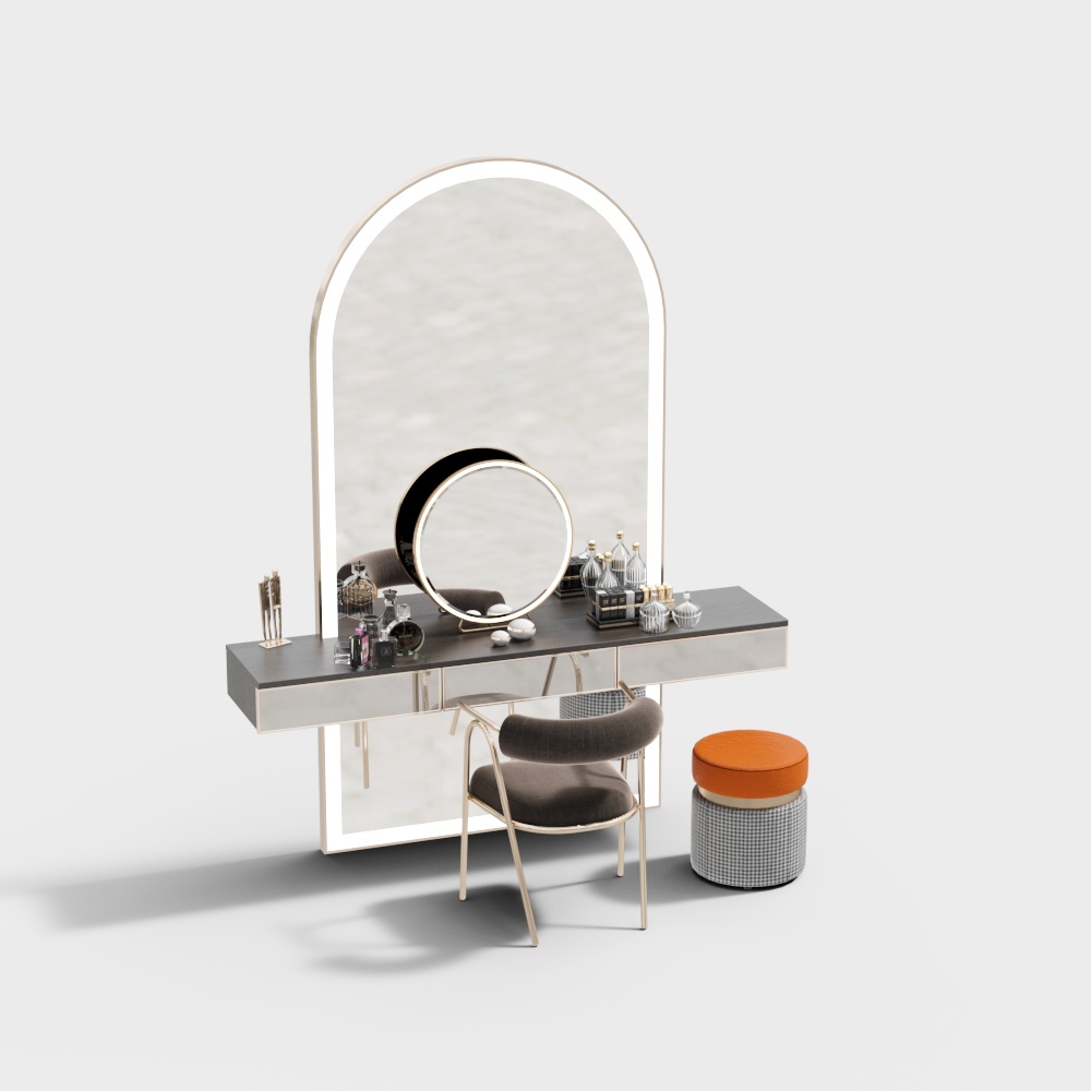 라이브 방송실 화장대