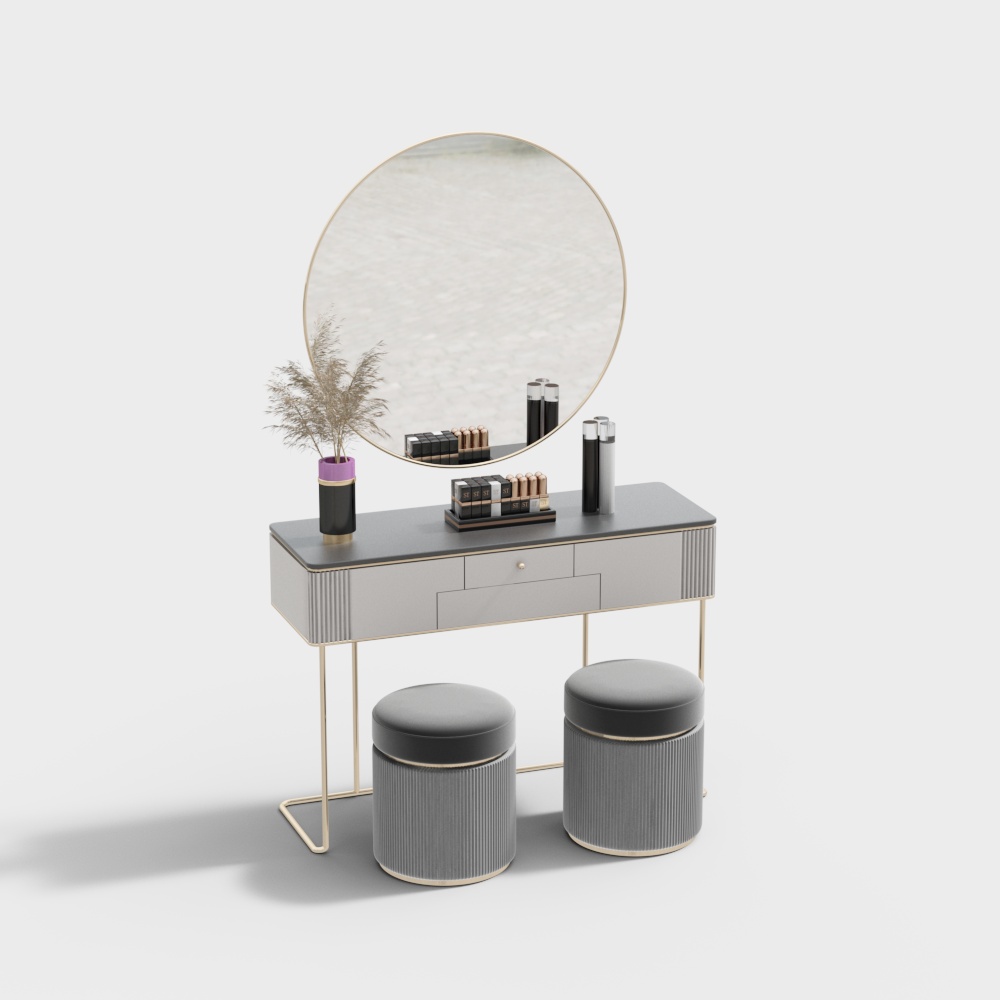 โต๊ะเครื่องแป้งสตูดิโอเต้น