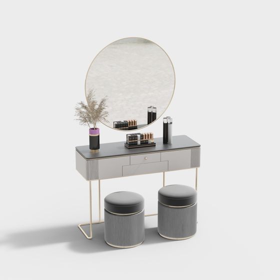 โต๊ะเครื่องแป้งสตูดิโอเต้น