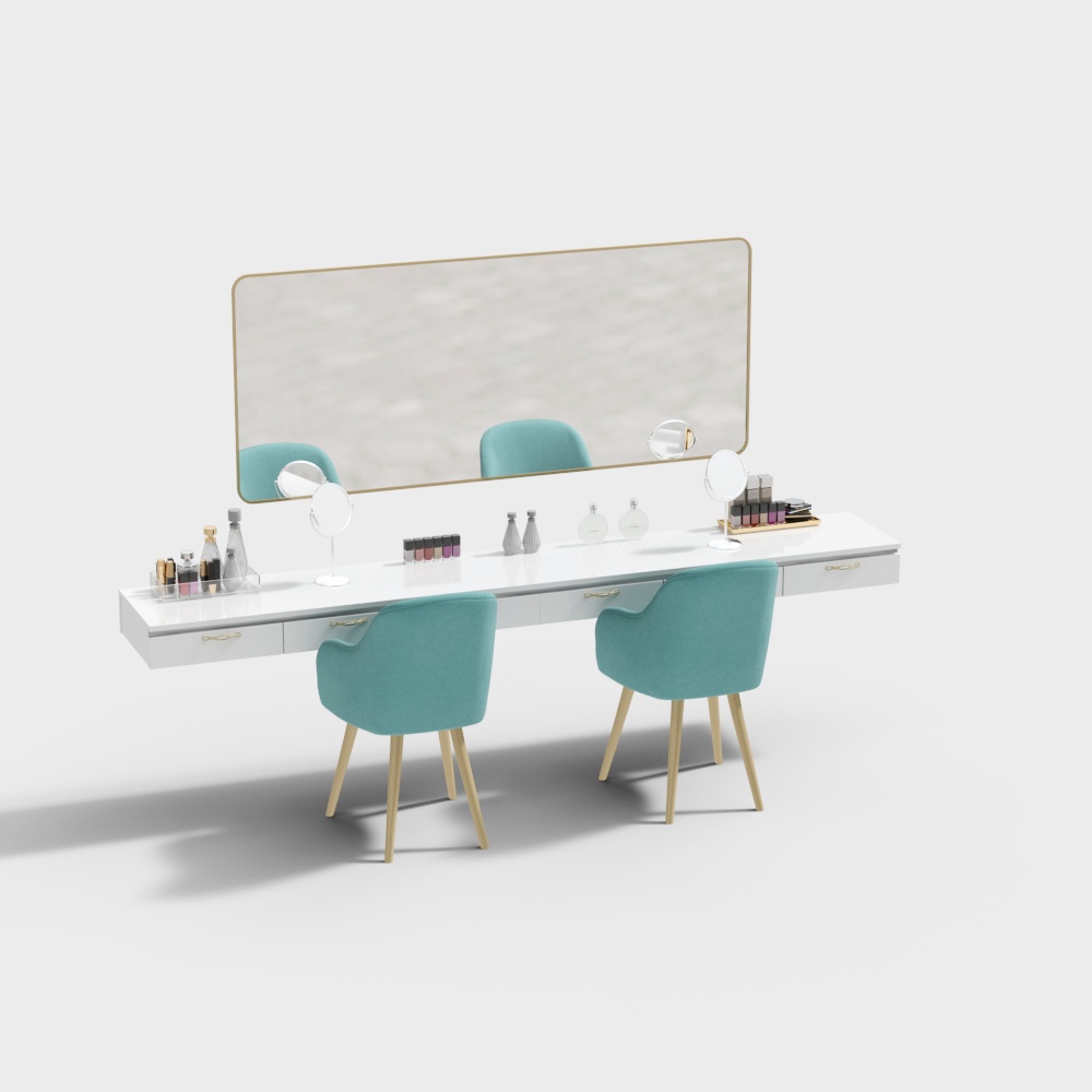 Modern dressing room dressing table