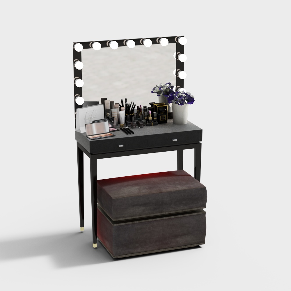 Makeup store dressing table