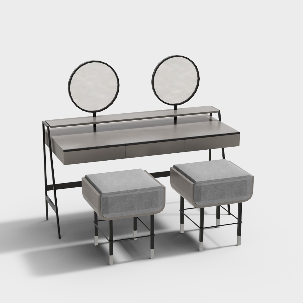 ダブルバニティミラー