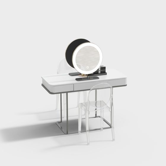 Minimalist Dressing Table 3D model
