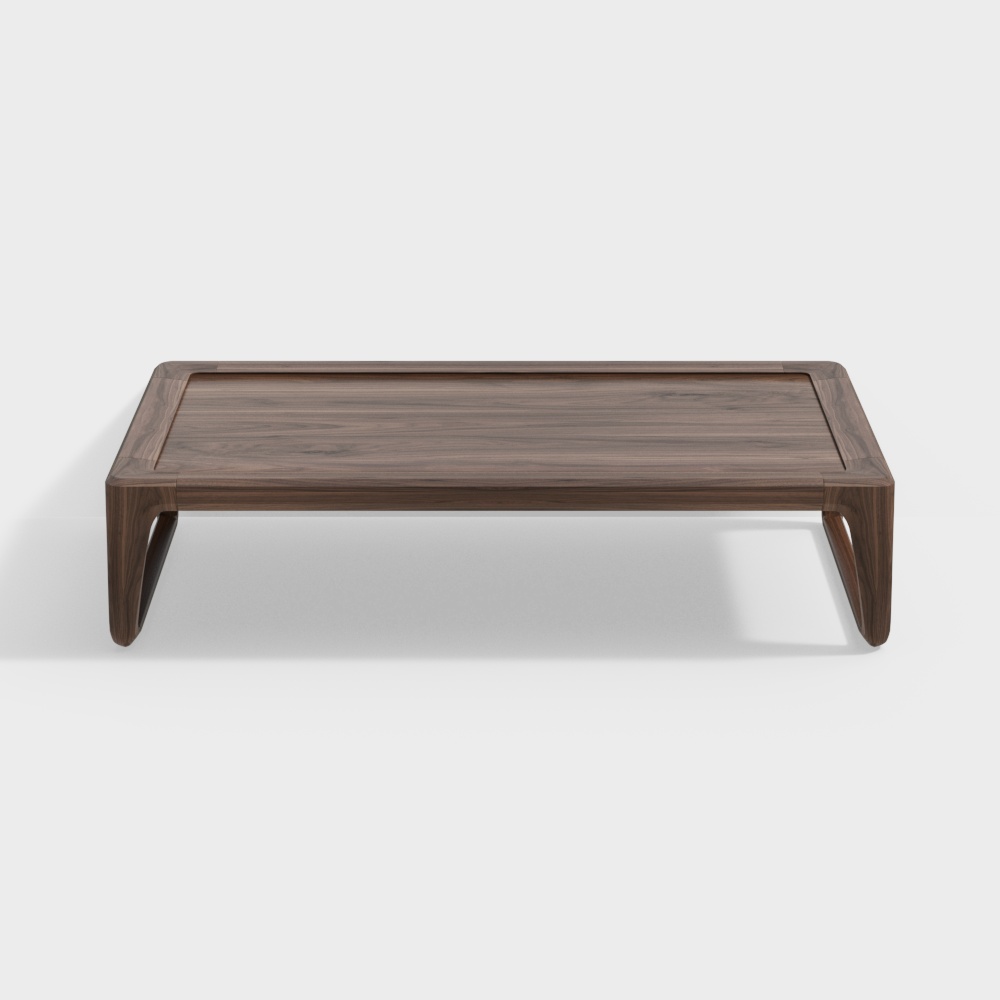 Streamlined Coffee Table 3D model