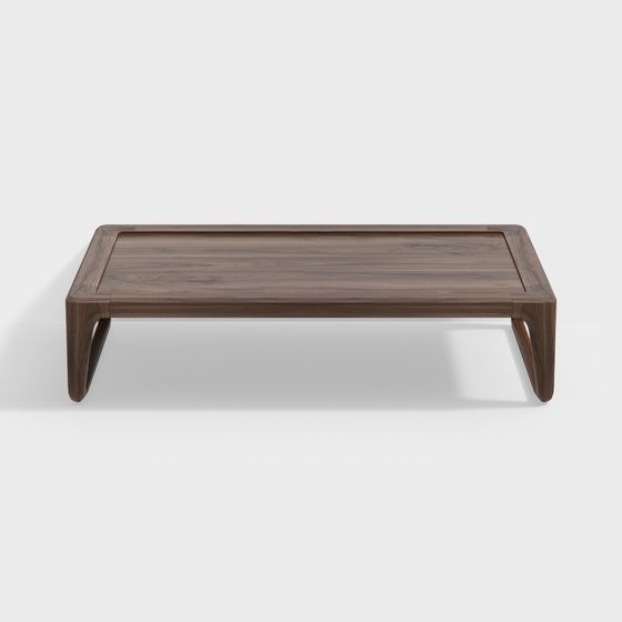 Elegant Coffee Table 3D model for Modern Interiors