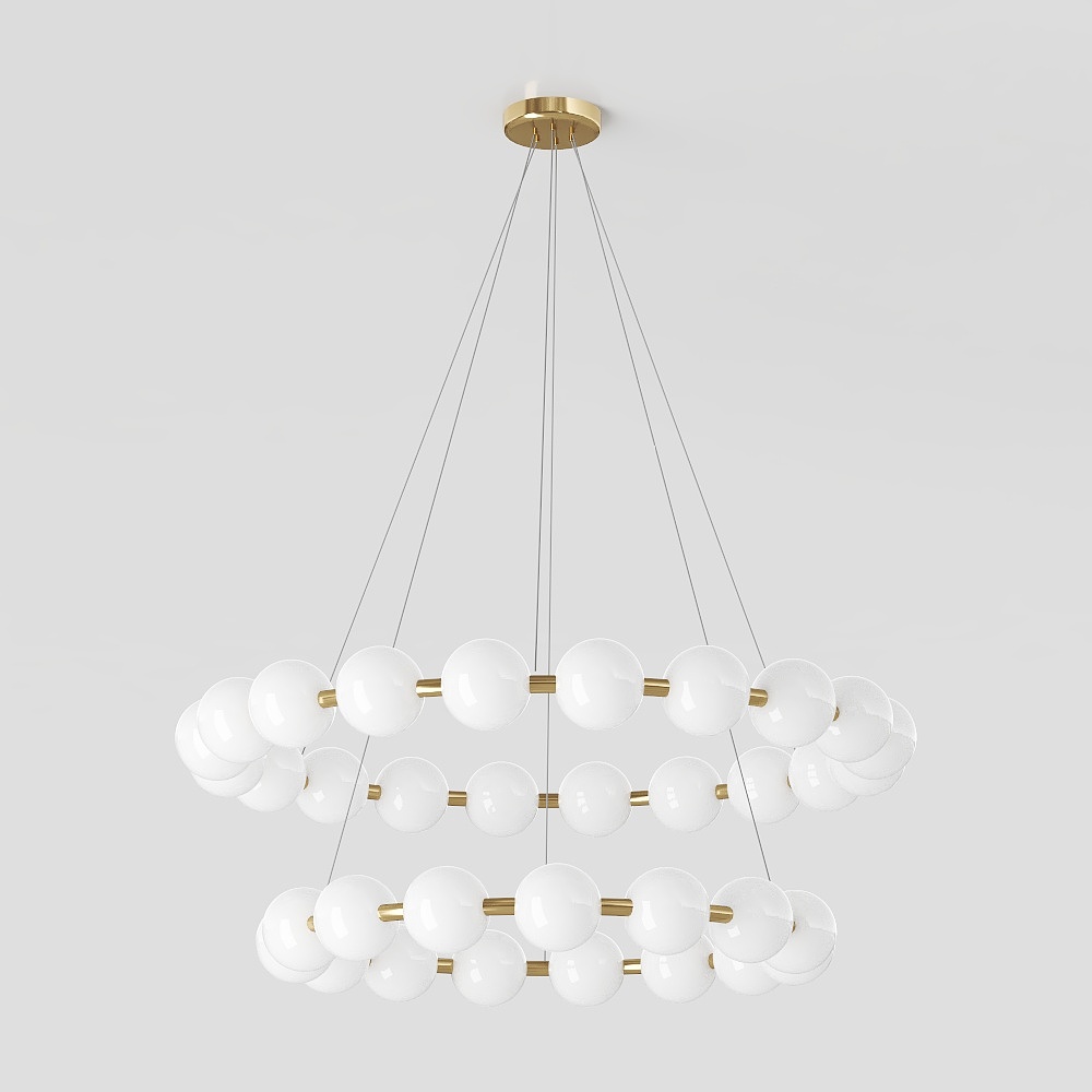 โคมไฟระย้าสไตล์ครีม