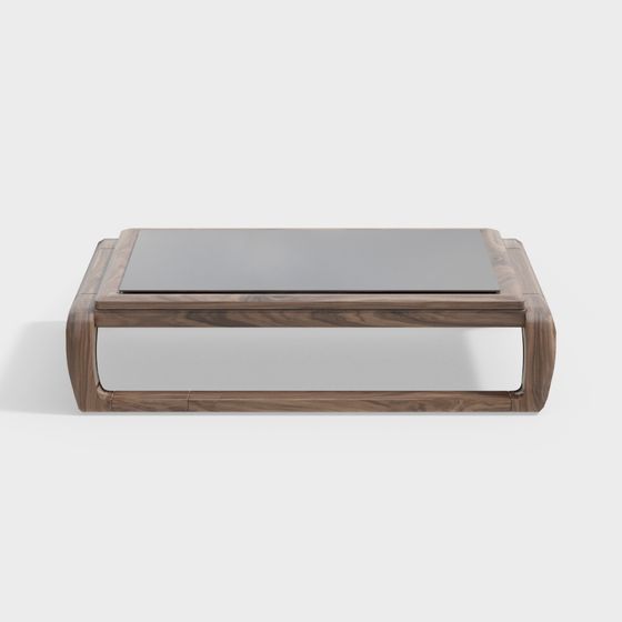 Urban Wooden Coffee Table 3D model