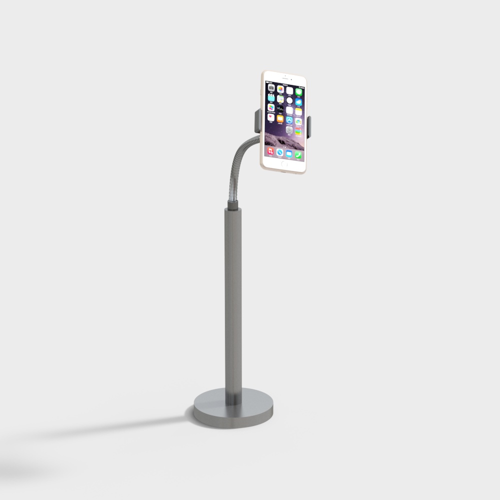 Elegant Minimalist Phone Stand 3D model
