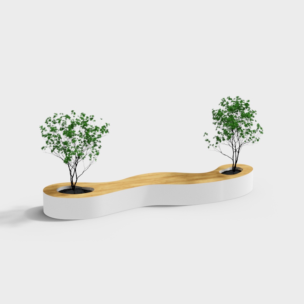 Mô hình ghế hồ bơi cây 1808