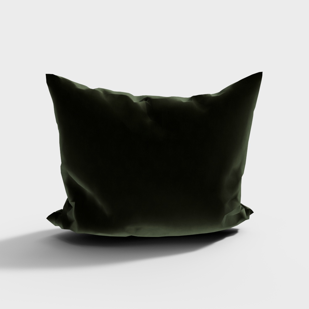 green pillow