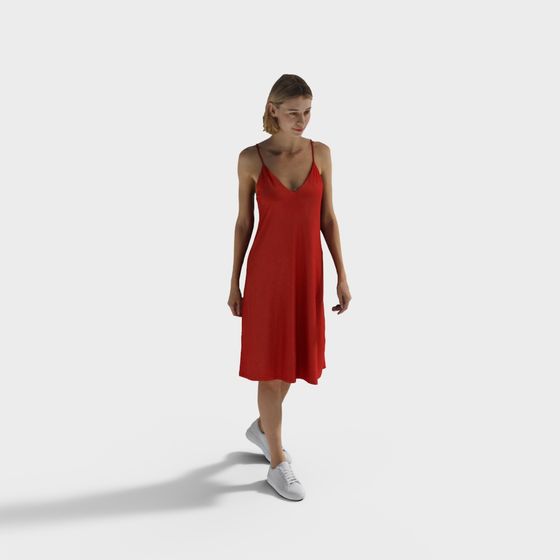 Summer Breeze Low-Poly 3D Model