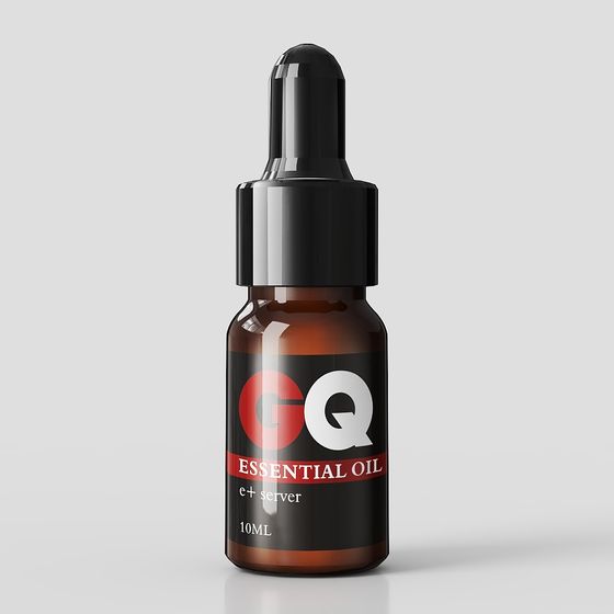 GQ Essential Oil Dropper Bottle 3D model
