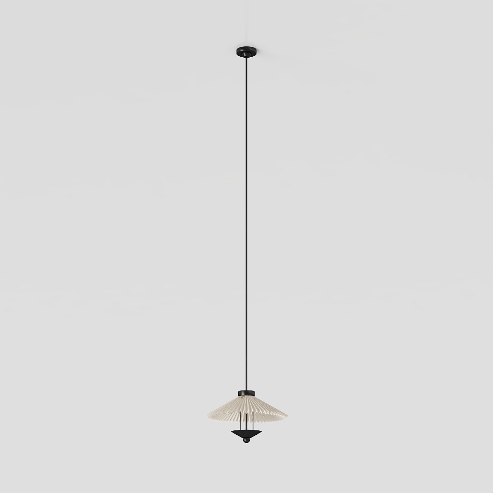 Elegant Minimalist Pendant Light 3D model