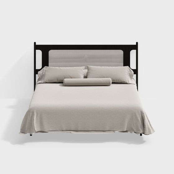 Urban Retreat 3D Model Bed Frame