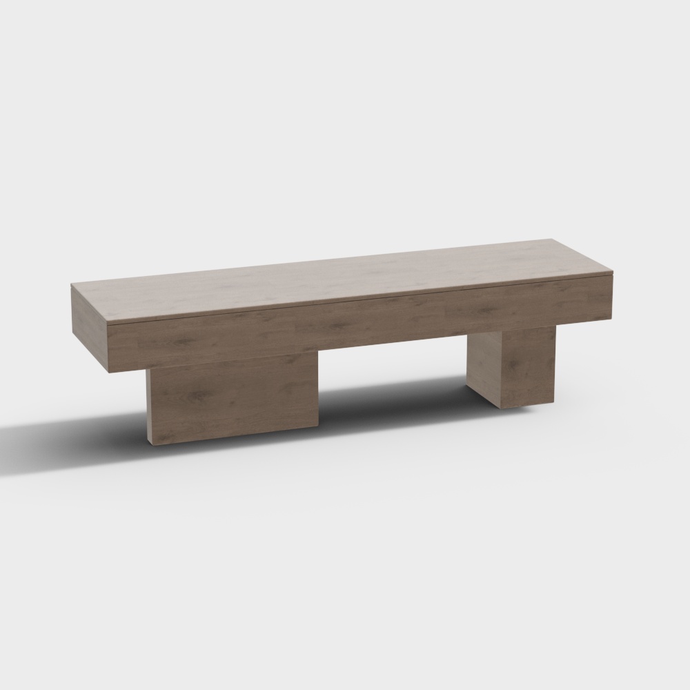 wabi-sabi style bedside stool