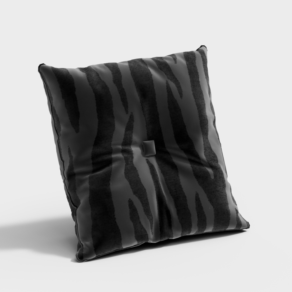 black pillow