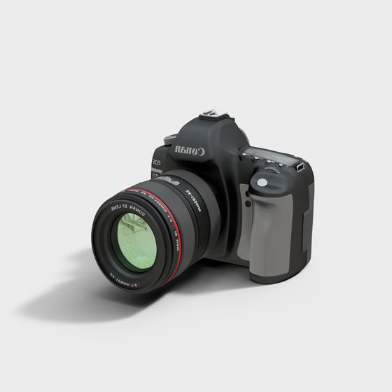 Canon EOS 20D 3D model for Digital Art