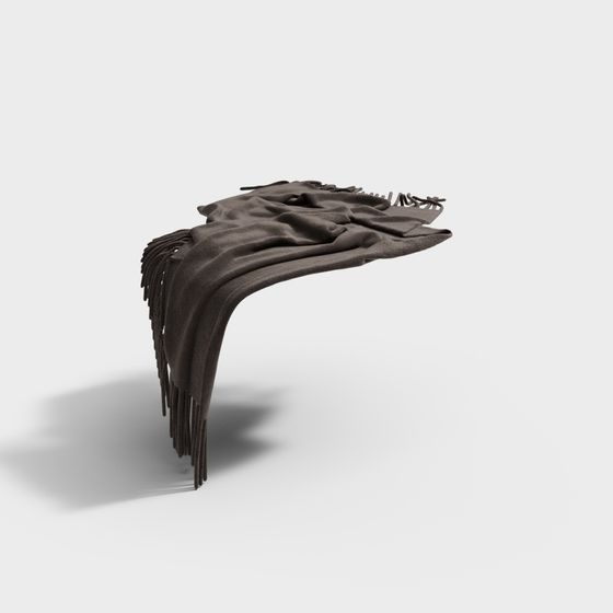 Fringe Long Bench 3D Model for Unique Spaces