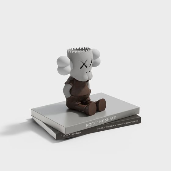 Frankenstein KAWS 3D model for Creative Projects