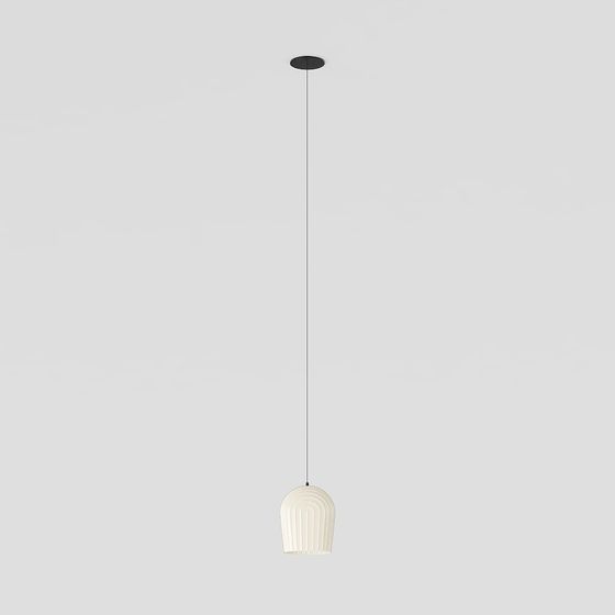 Đèn chùm phong cách kem