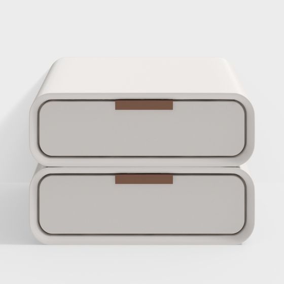Cream style bedside table
