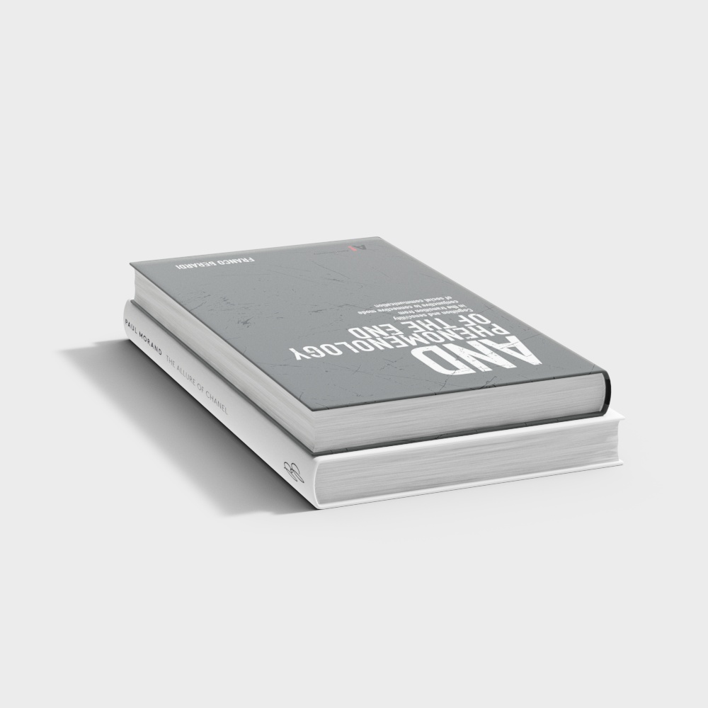 Realistic Book 3D model for Modern Design
