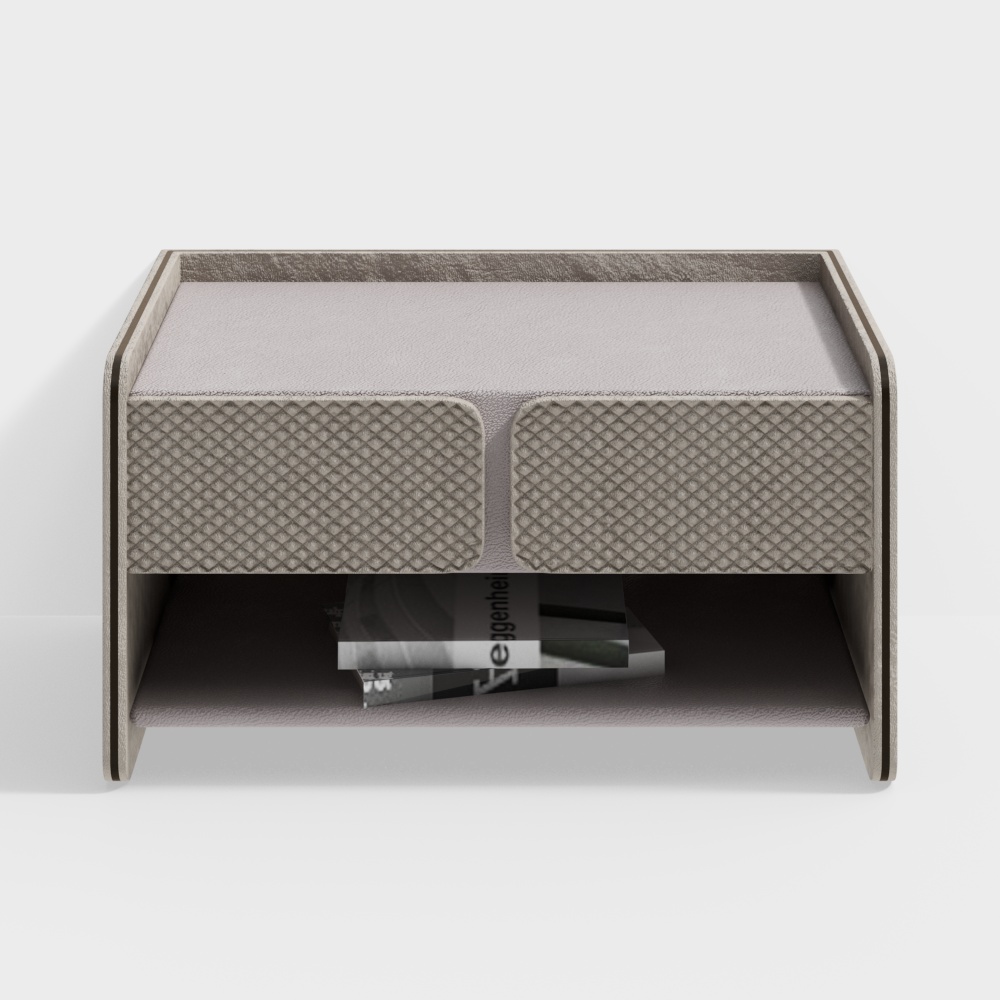 Cream style bedside table